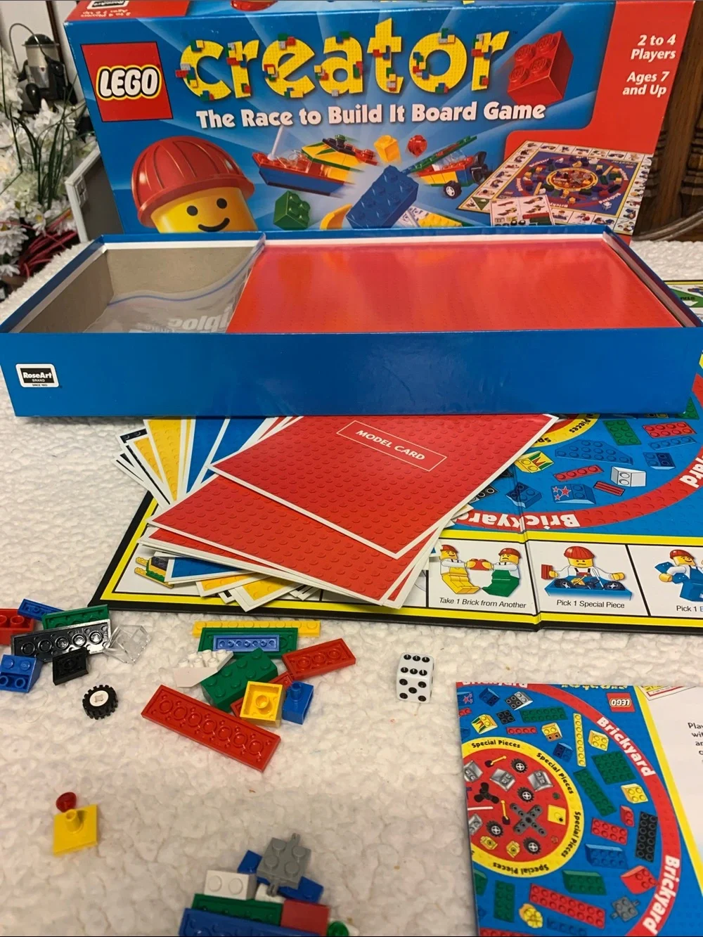 Lego Creator Board Game Flawless Like NEW The race to build with Lego’s game